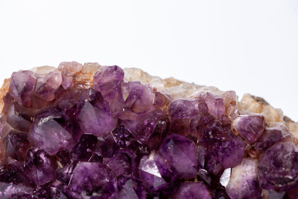 Piastra di Ametista Naturale – Cristallizzazione Intensa
