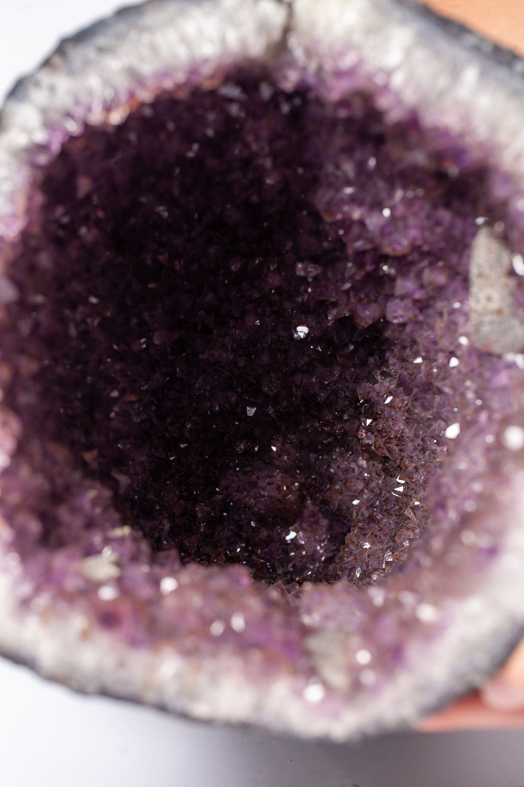 Geode di Ametista Naturale Completa – Cavità Profonda