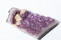 Lastra di Ametista Druzy con Inclusione di Calcite – Viola Intenso