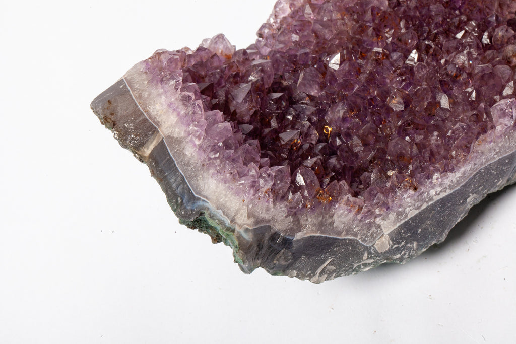 Cluster di Ametista Naturale – Geode a Mezzaluna