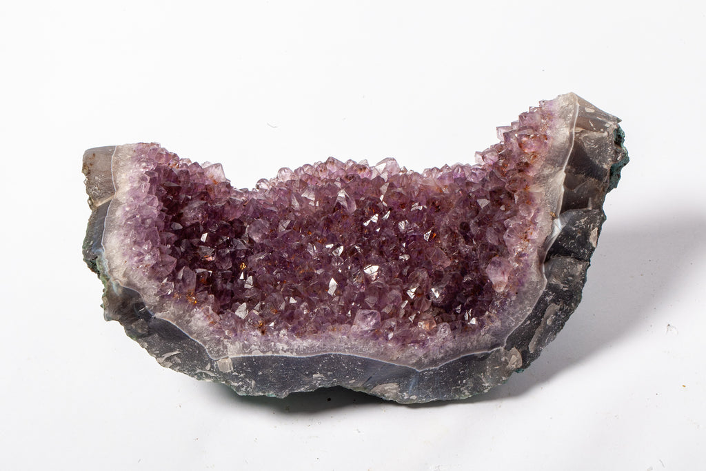 Cluster di Ametista Naturale – Geode a Mezzaluna