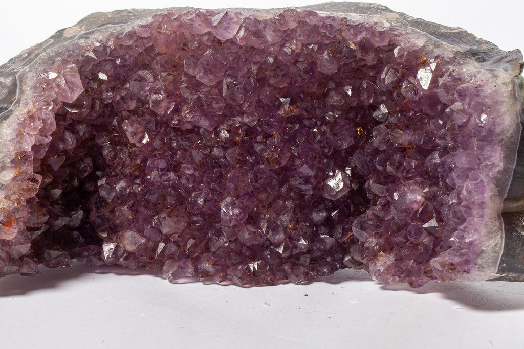 Cluster di Ametista Naturale – Geode a Mezzaluna